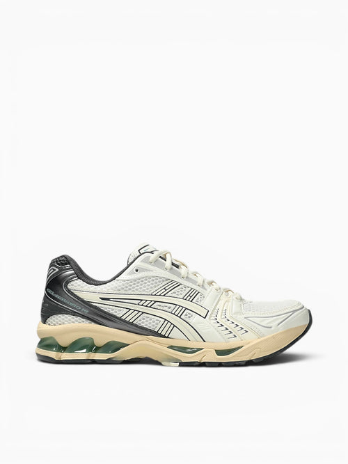 Gelkayano 14 Cream Obsidian lea Mesh Beige / 8 / M