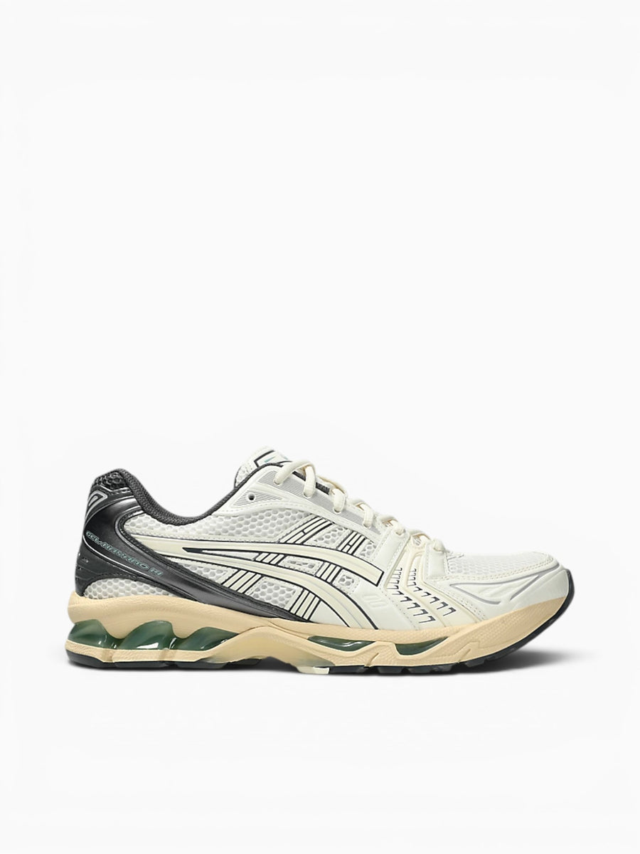 Gelkayano 14 Cream Obsidian lea Mesh Beige / 8 / M