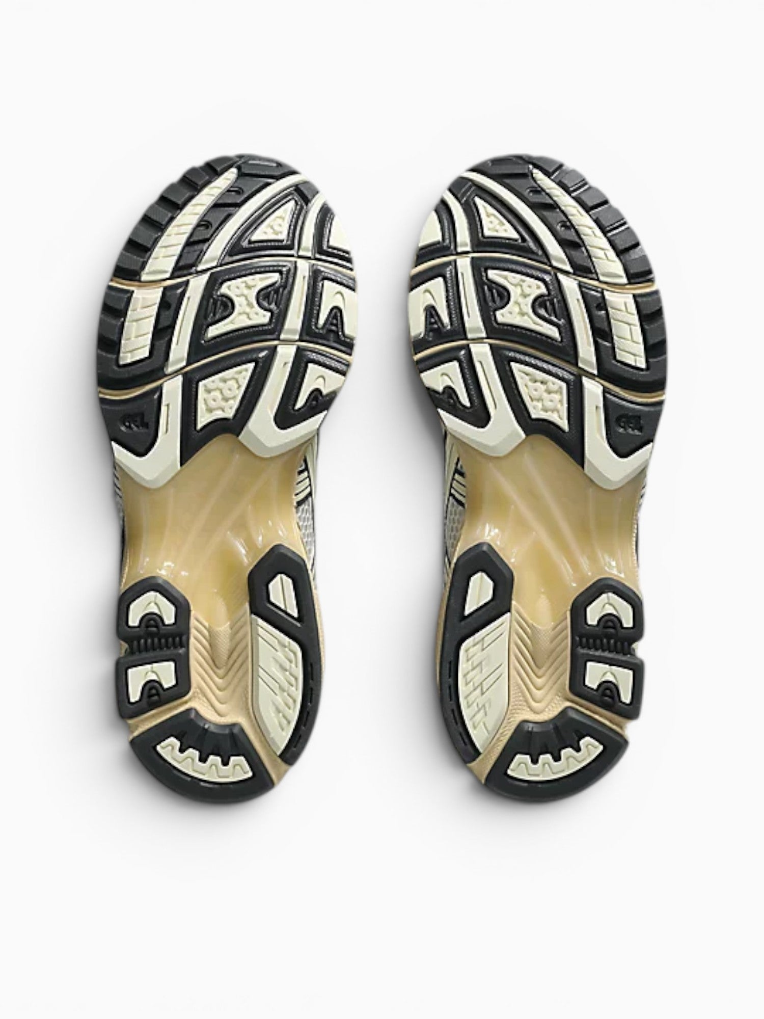 Gelkayano 14 Cream Obsidian lea Mesh Beige / 8 / M