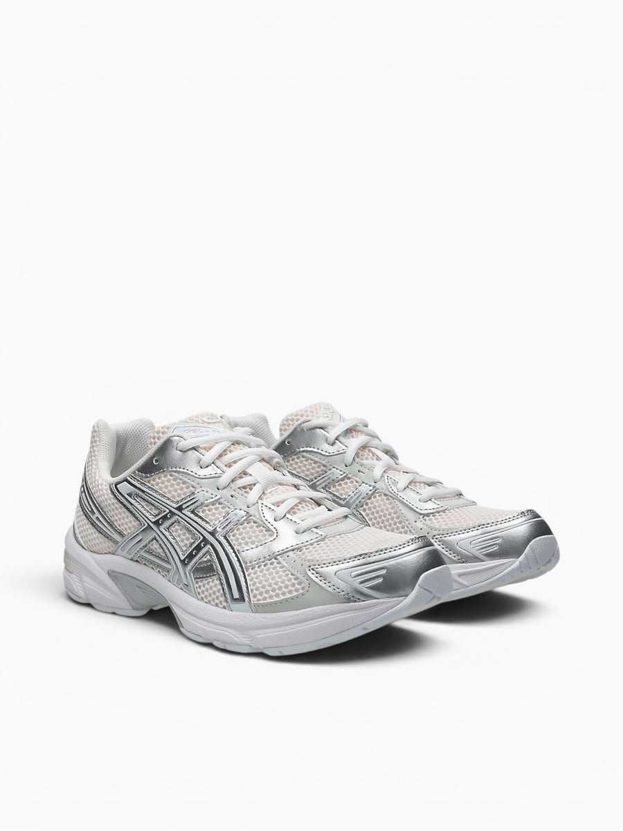 Gel1130 Blush Silver leather Mesh Silver / 4 / M