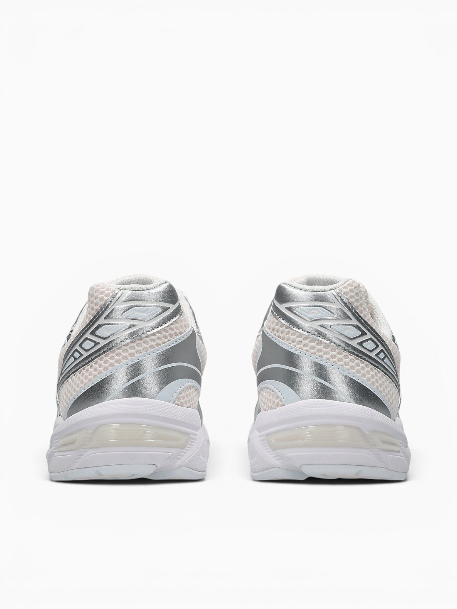 Gel1130 Blush Silver leather Mesh Silver / 4 / M