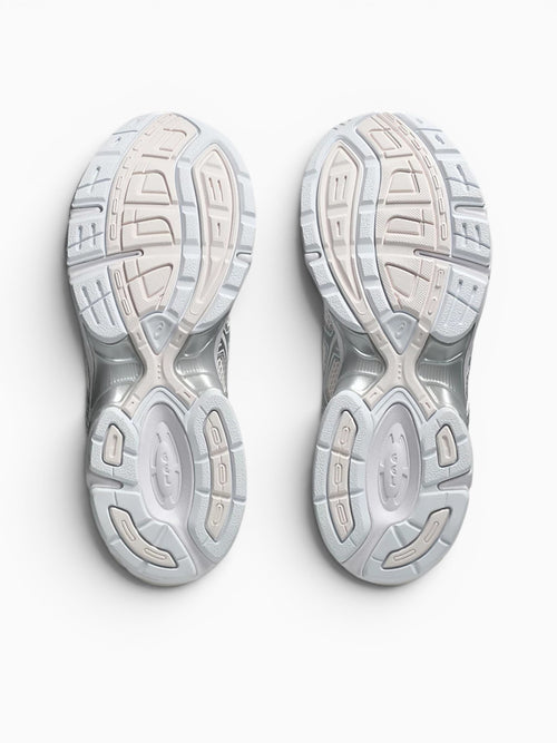 Gel1130 Blush Silver leather Mesh Silver / 4 / M