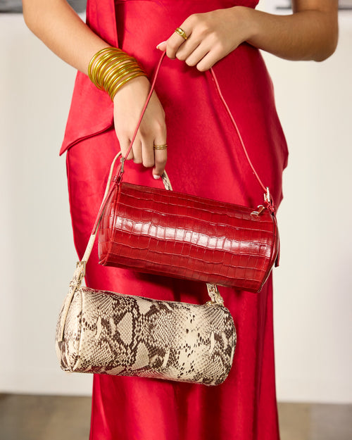 Rachel Shoulder Bag Snake