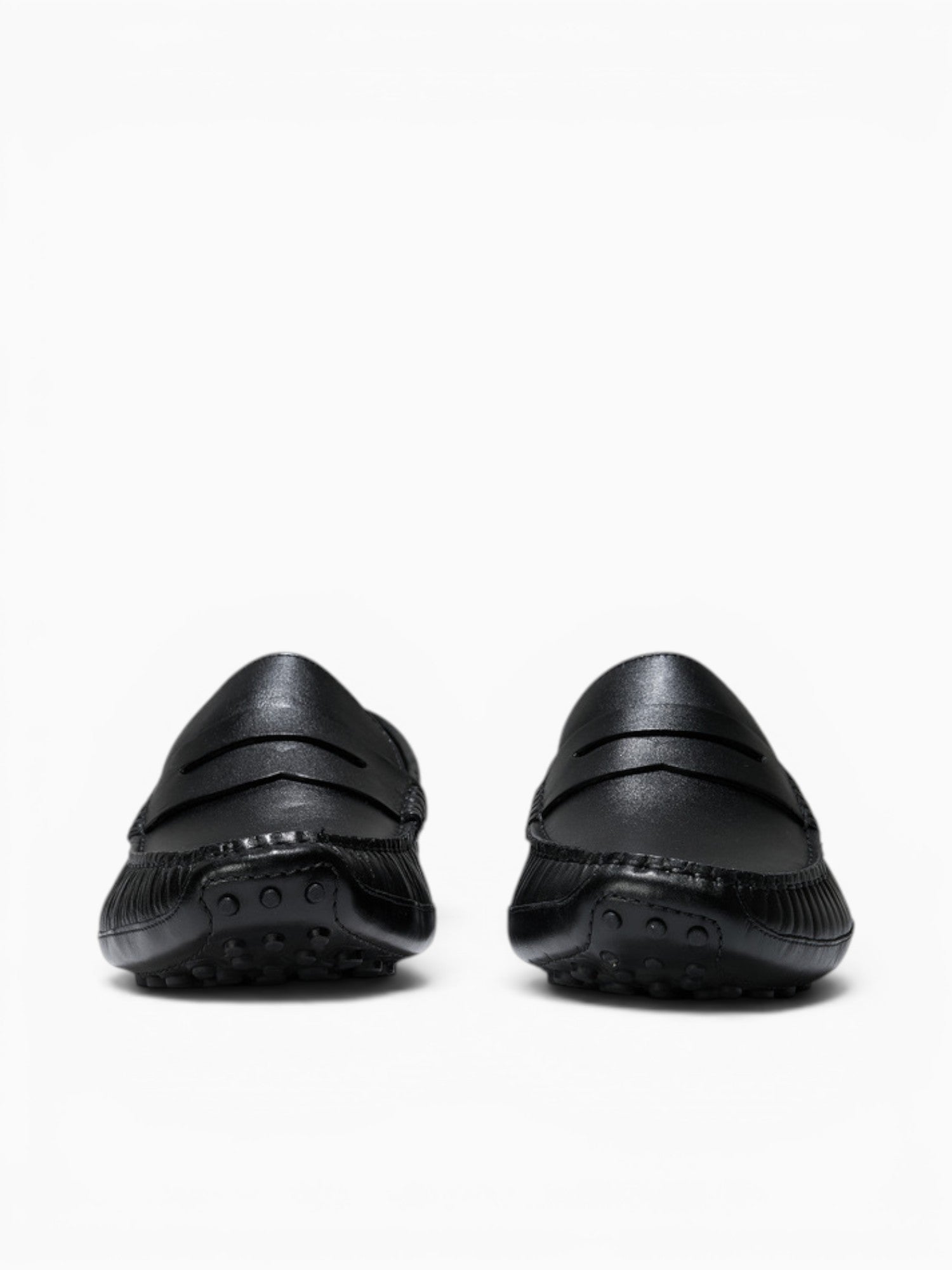 Hall Gand Penny Driving Loafers Leather Black / 7 / M