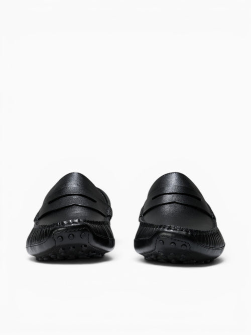 Hall Gand Penny Driving Loafers Leather Black / 7 / M