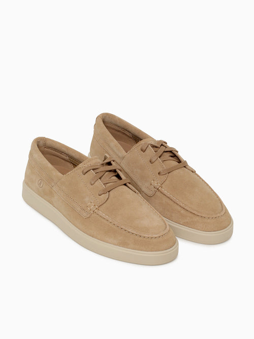 Lockford Boat Dk Sand Suede Natural / 7 / M