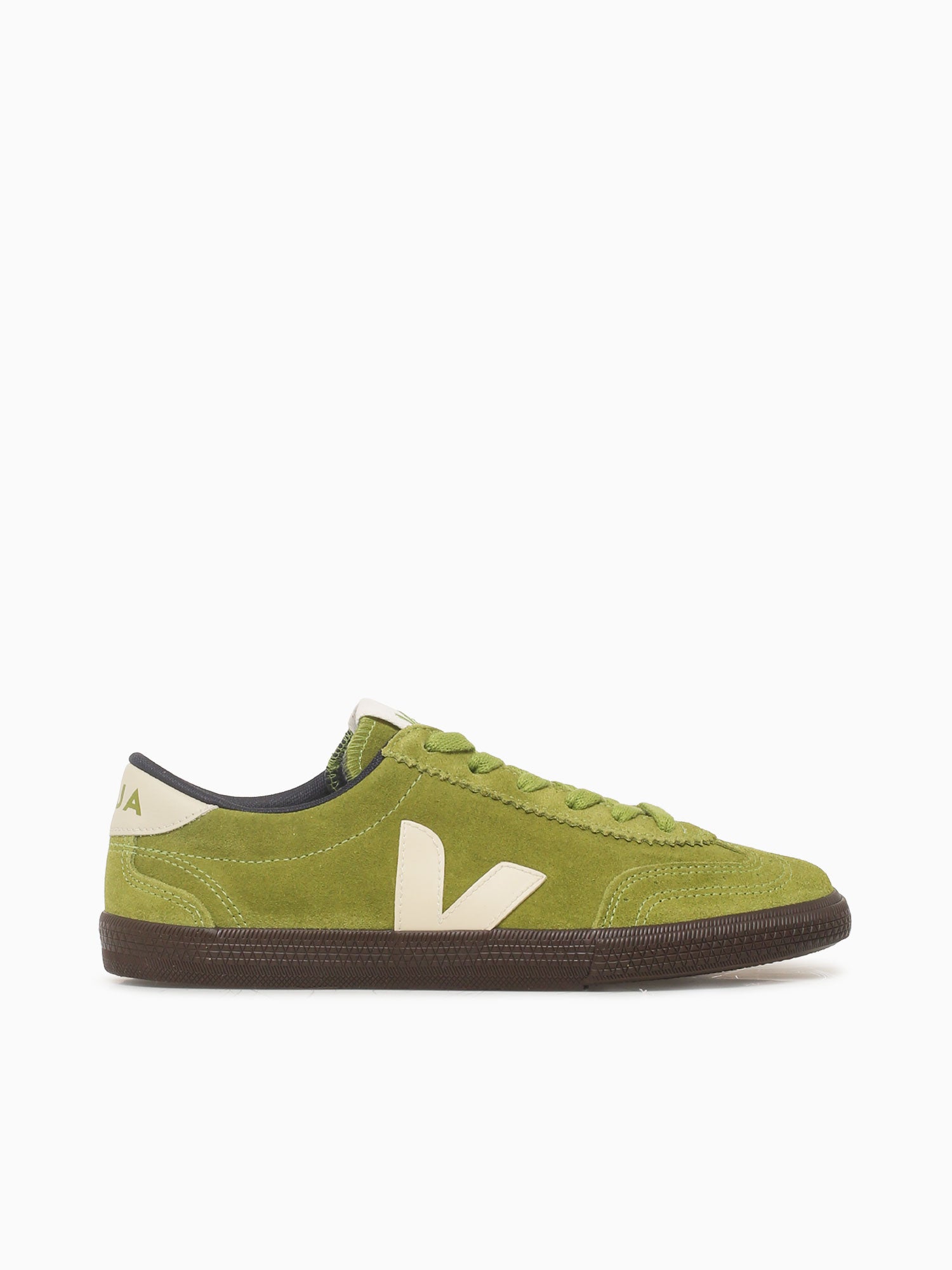 Volley Green Pierre Suede Green / 36 / M