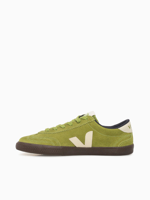 Volley Green Pierre Suede Green / 36 / M