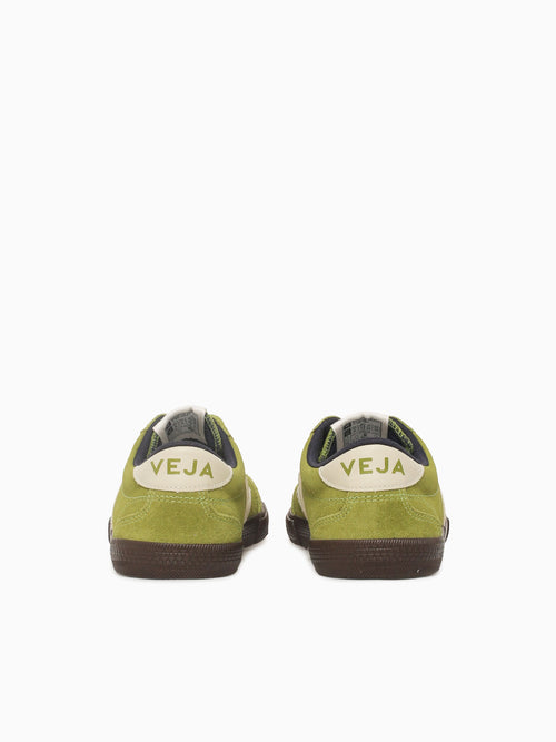 Volley Green Pierre Suede Green / 36 / M