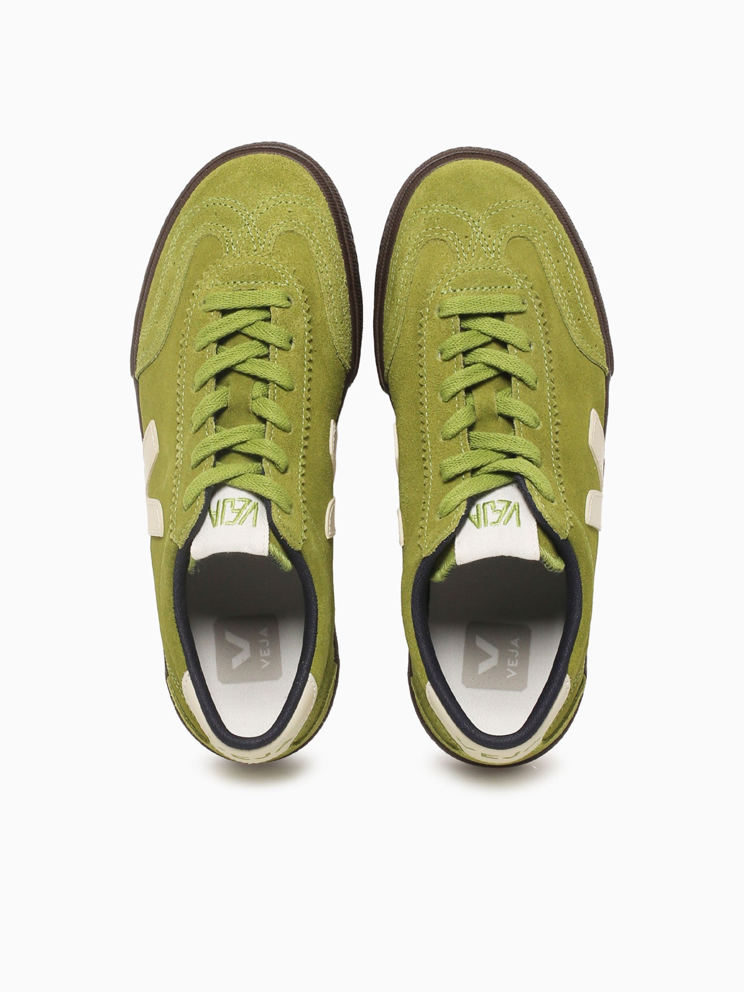 Volley Green Pierre Suede Green / 36 / M