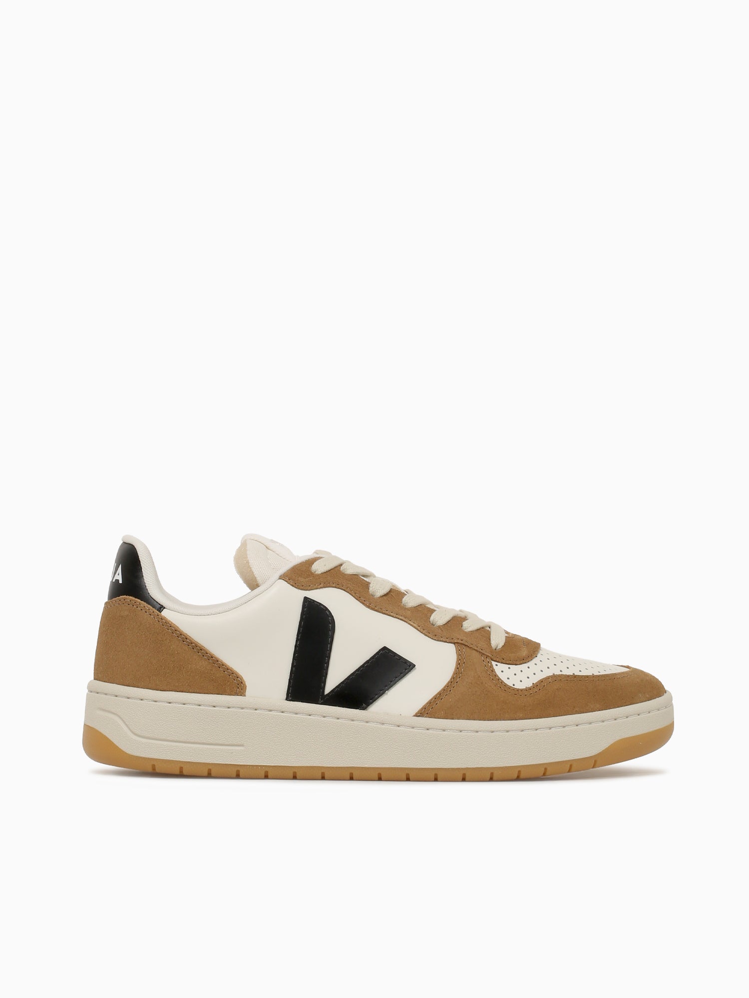 V10 Cognac Black Leather Cognac / 41 / M