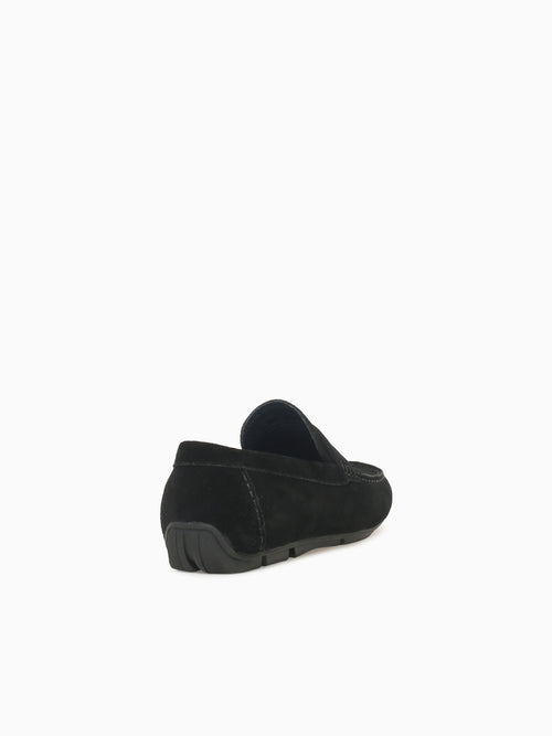 Isaac Black Cow Suede Black / 7 / M
