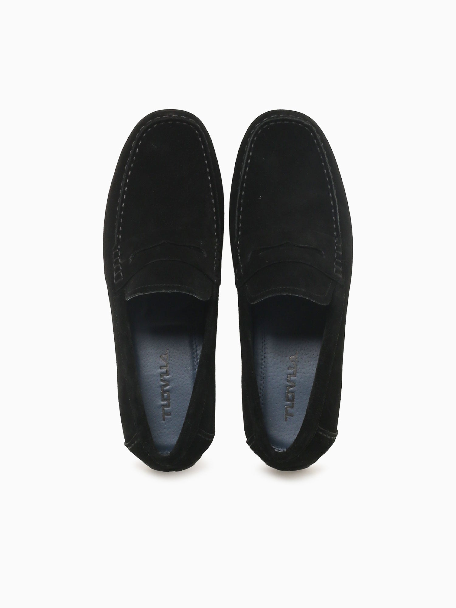 Isaac Black Cow Suede Black / 7 / M