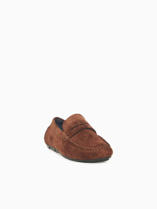 Isaac Tobacco Cow Suede Brown / 7 / M