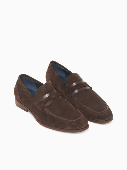 Basil Brown Cow Suede Brown / 7 / M