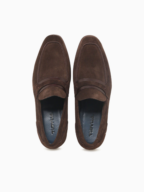 Basil Brown Cow Suede Brown / 7 / M
