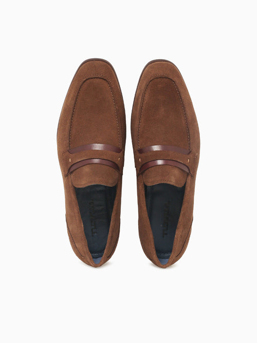 Basil Tobacco Cow Suede Brown / 7 / M