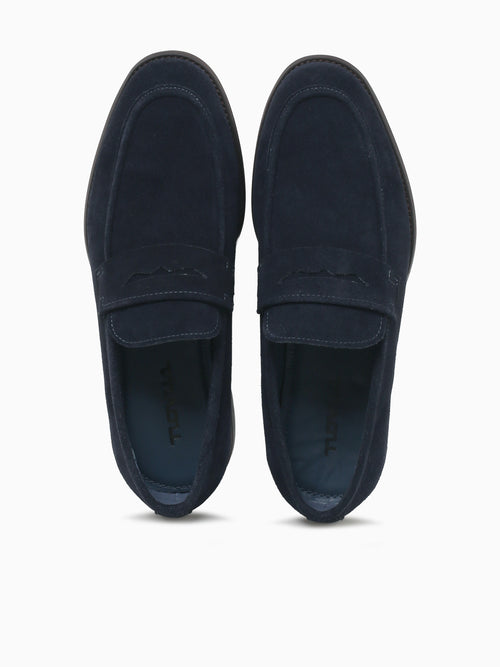 Alexio Navy Cow Suede Navy / 7 / M
