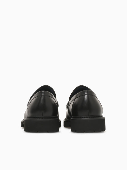 Theodore Black Brushed Claf Leather Black / 7 / M