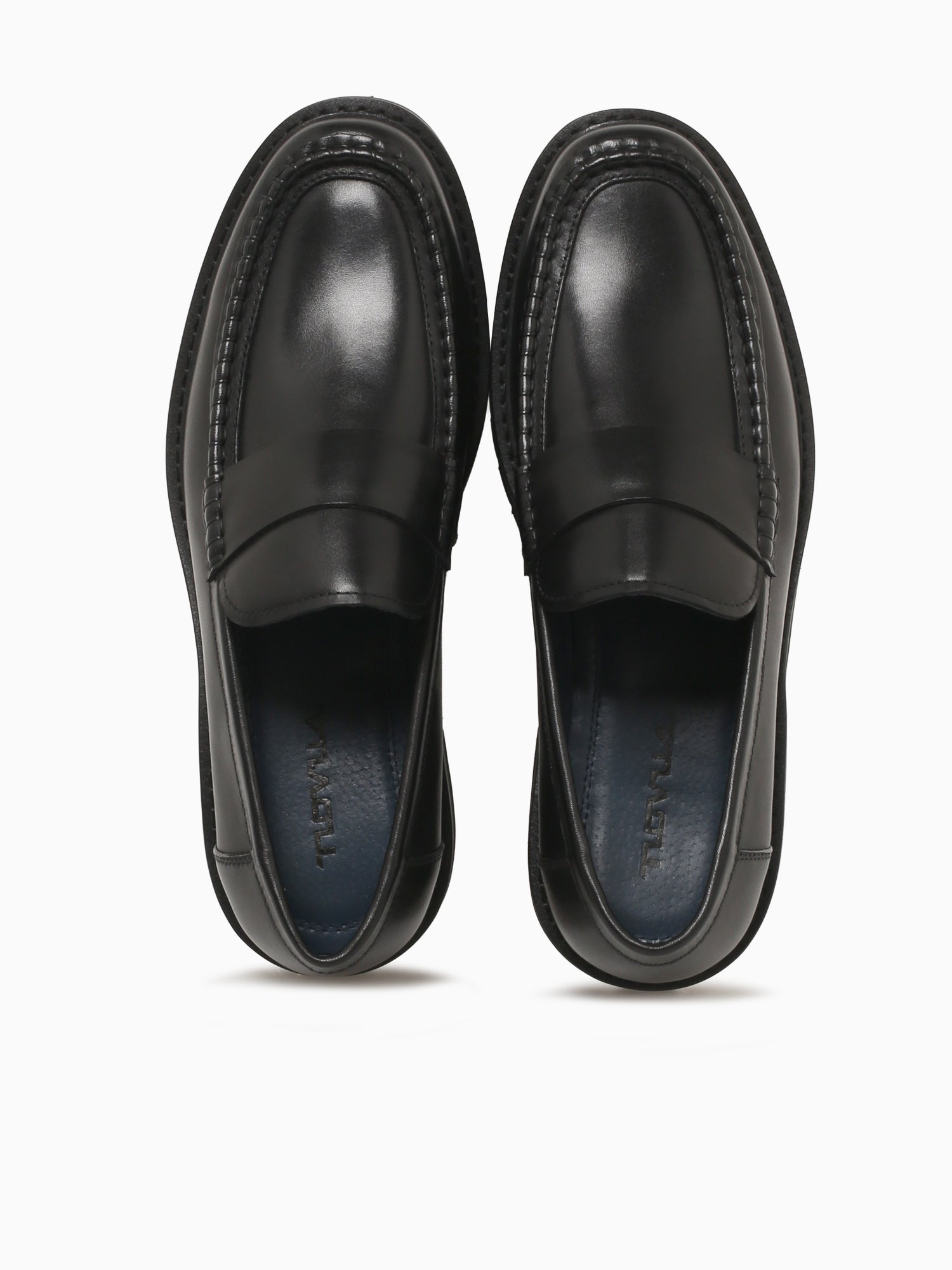 Theodore Black Brushed Claf Leather Black / 7 / M