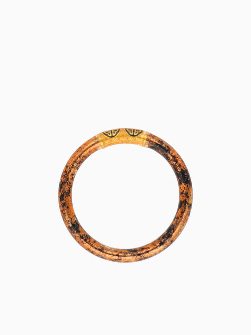 Koi Leopard Tzubbie All Weather Bangles Gold / S