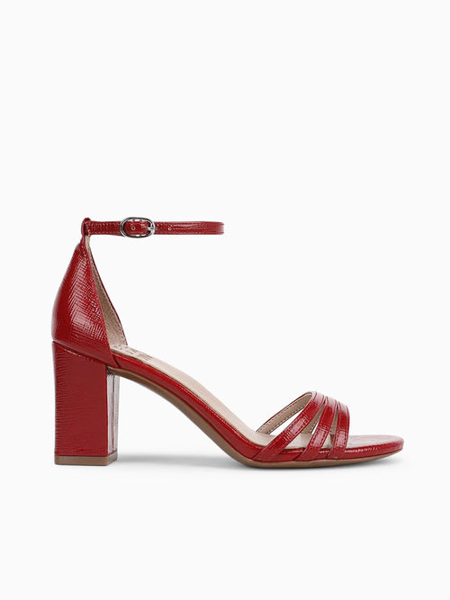 Heidi Red Textured Red / 5 / M