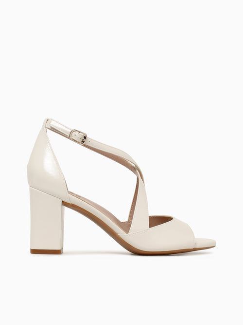 Hollis Warm White Crinkle Off White / 5 / M