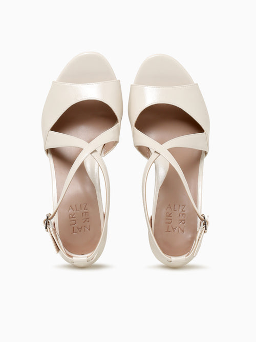 Hollis Warm White Crinkle Off White / 5 / M
