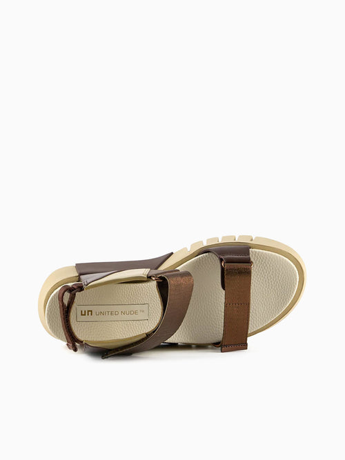 Delta Run Bronzite Nappa Nylon Tape Bronze / 36 / M
