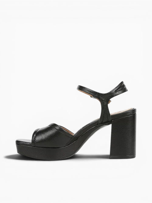 Petra Black Leather Black / 5 / M