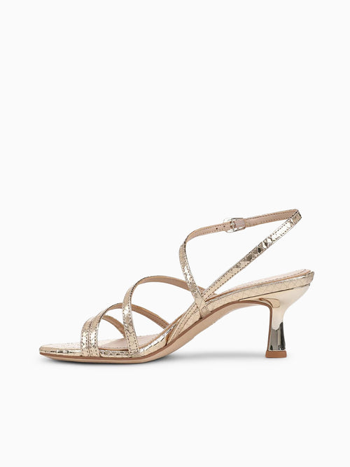 Tiffi Champagne Leather Champagne / 5 / M