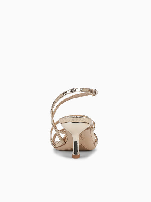 Tiffi Champagne Leather Champagne / 5 / M