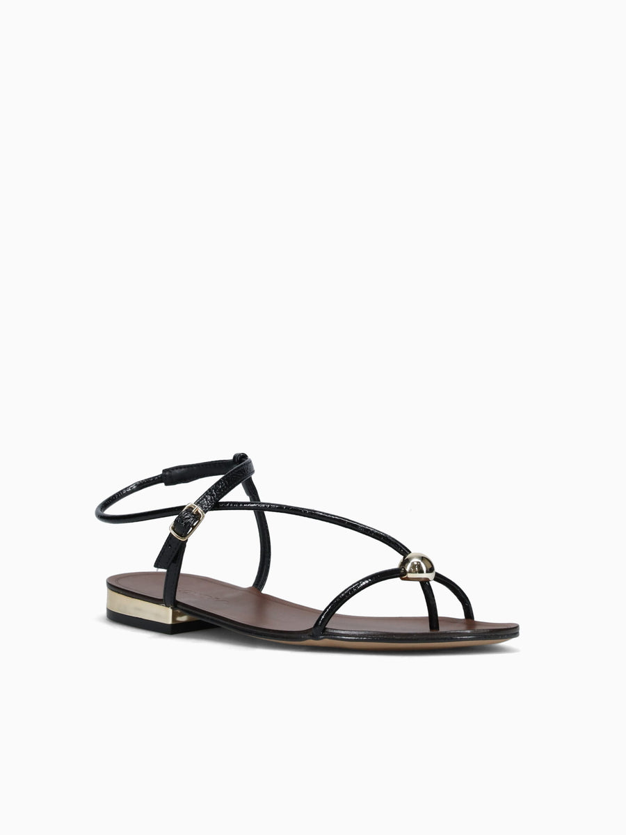 Caris Black Verniz Leather Black / 5 / M