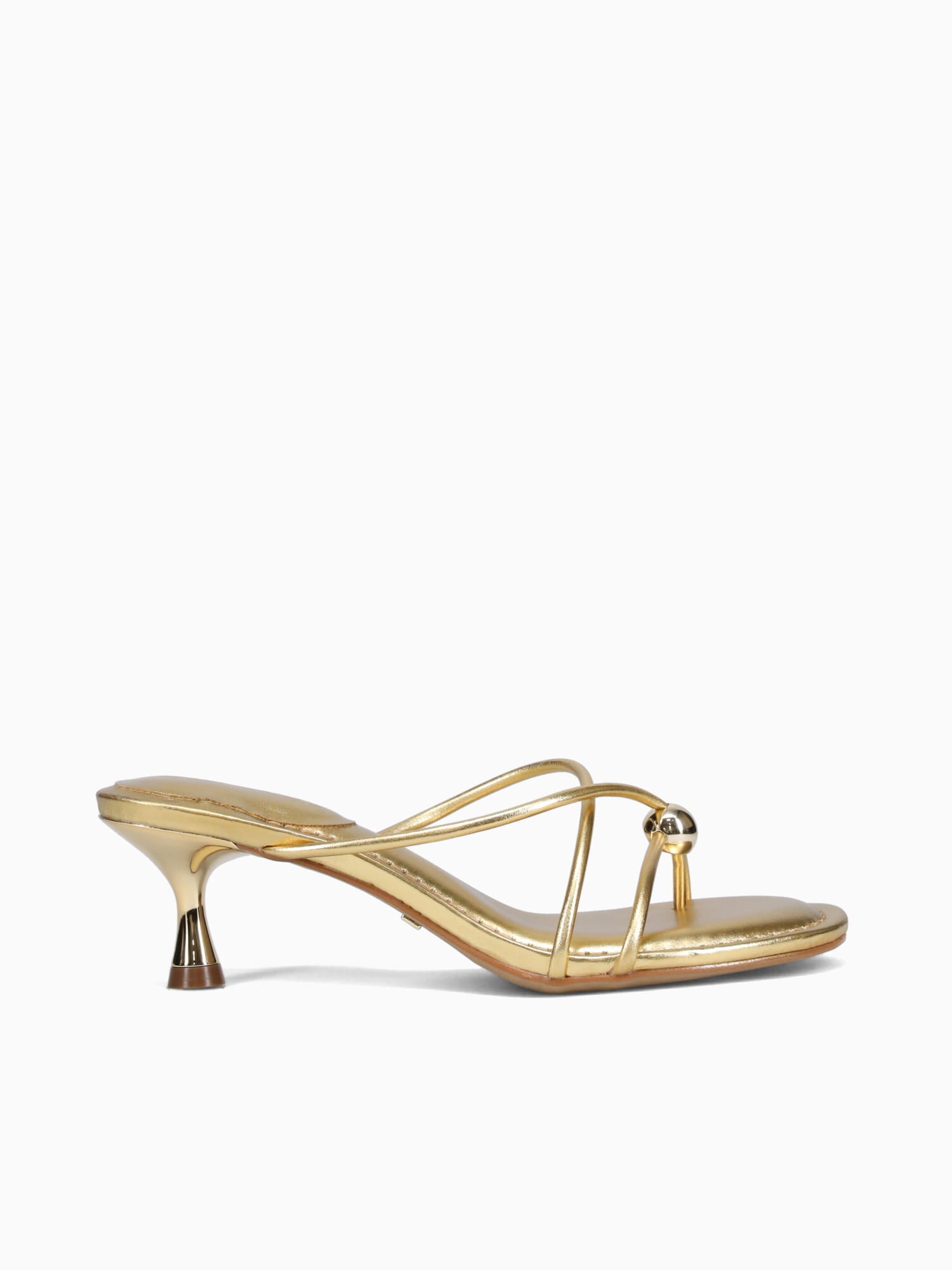 Sylvia Ouro Metal Bala Leather Gold / 5 / M