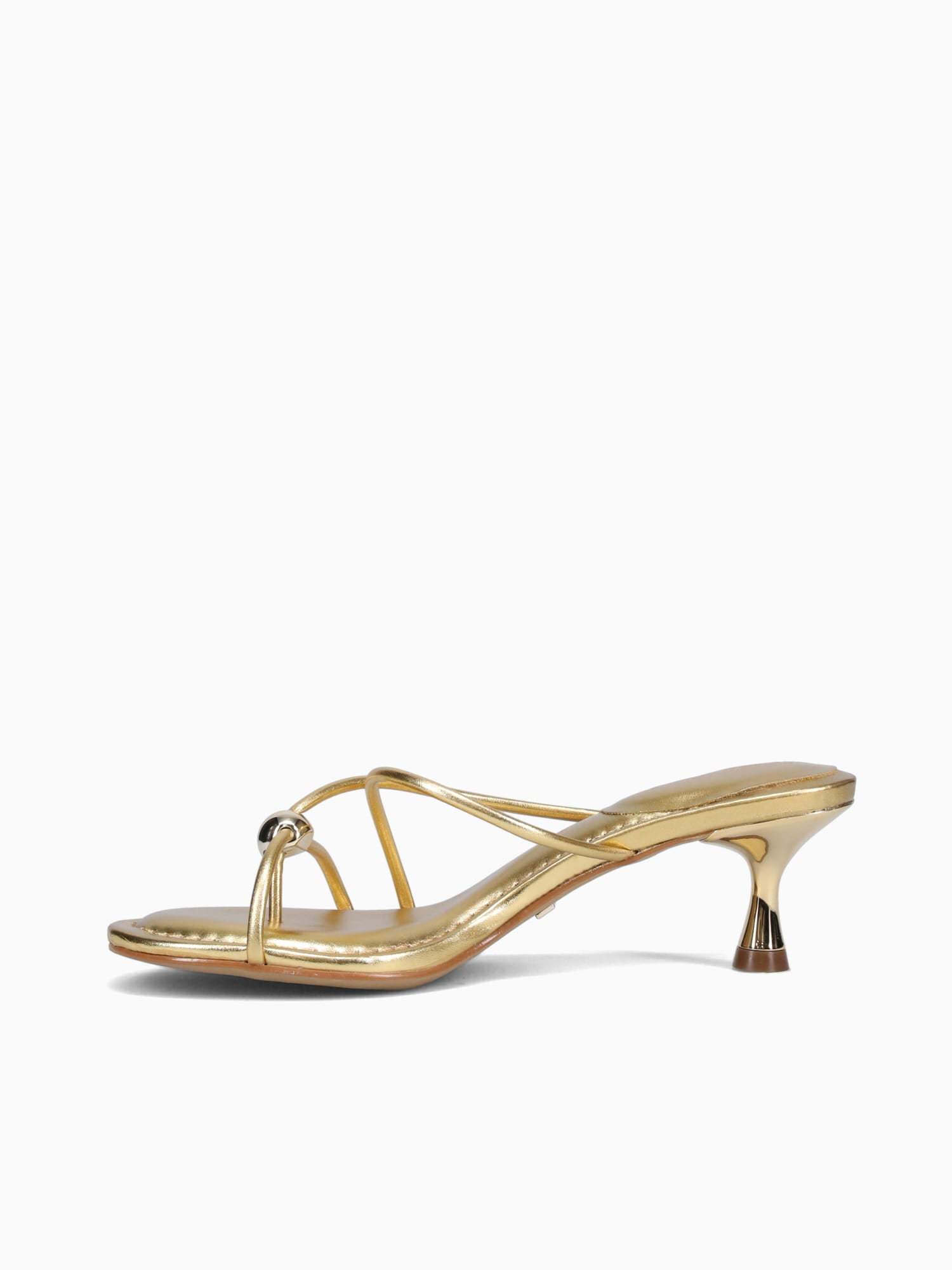 Sylvia Ouro Metal Bala Leather Gold / 5 / M