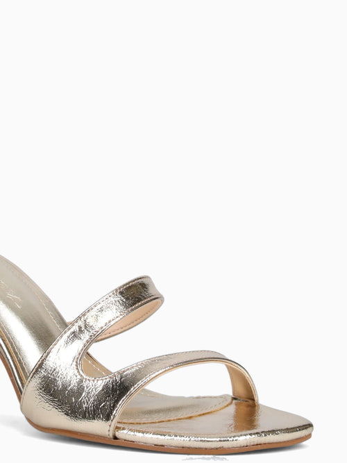 Bess Ouro Light Metal Bala Leather Gold / 5 / M
