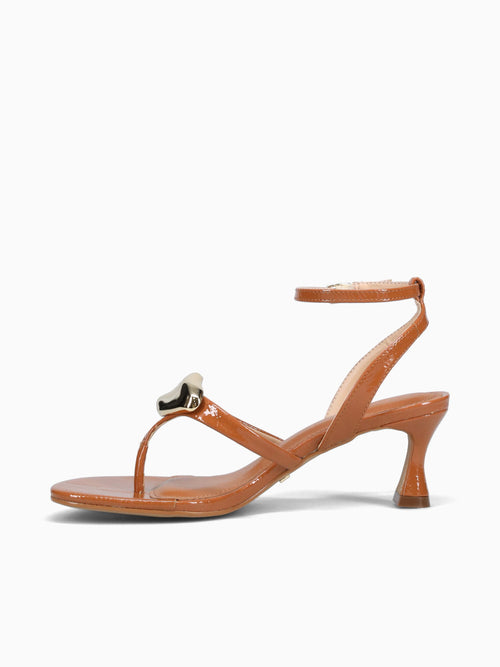 Matty Chestnut Verniz Glossy Tan / 5 / M