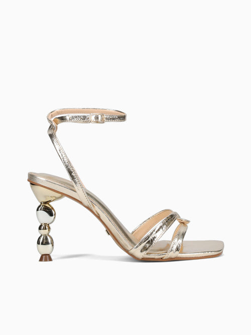 Maud Ouro Light Metal Bala Leather Gold / 5 / M