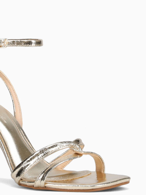 Maud Ouro Light Metal Bala Leather Gold / 5 / M