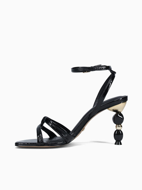 Maud Black Verniz Glossy Black / 5 / M