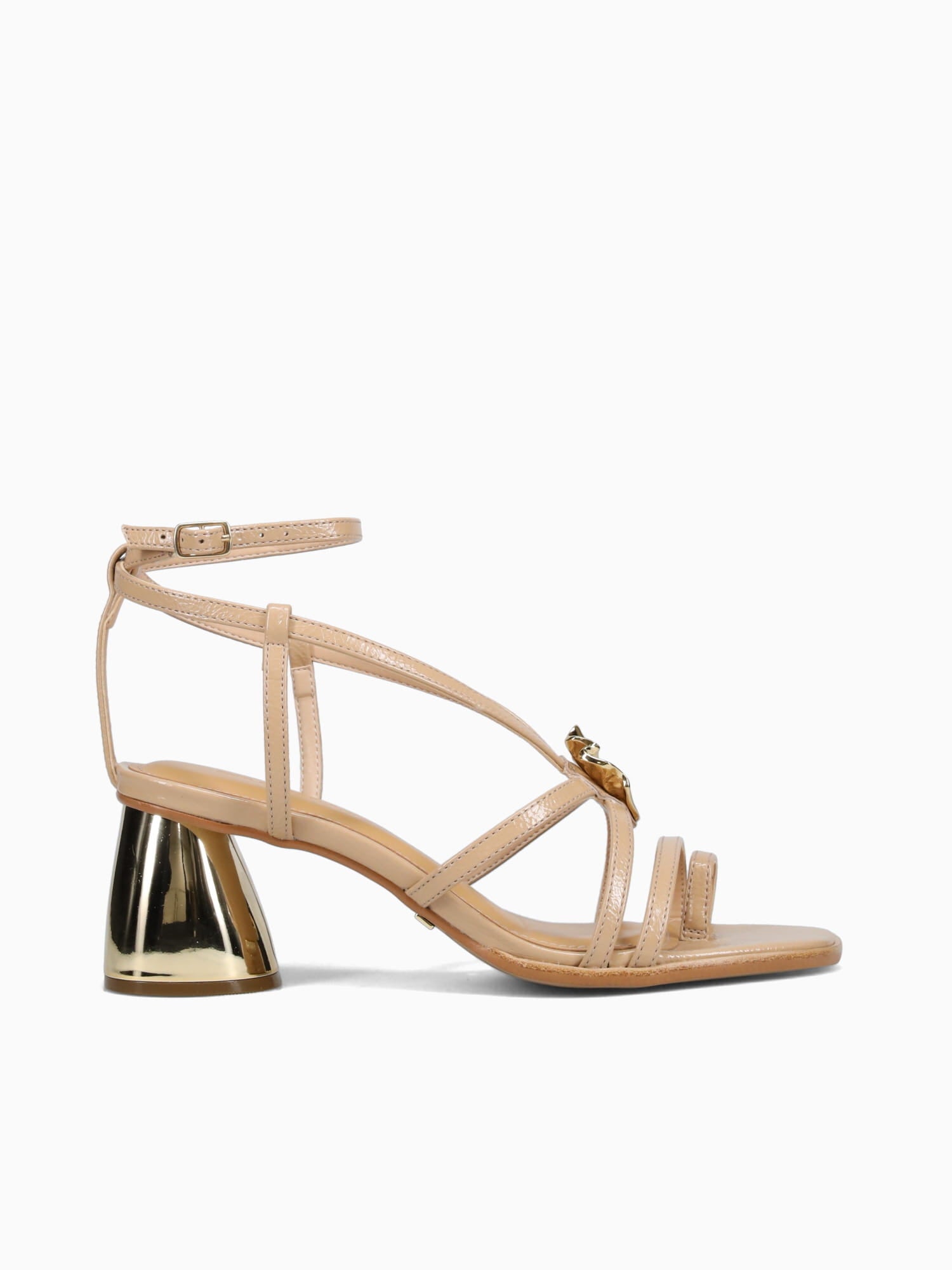 Cecilia Light Tan Verniz Glossy Tan / 5 / M