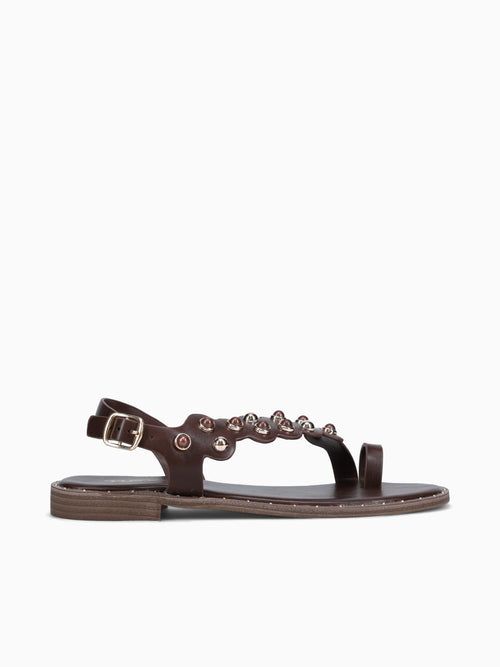 Alaia Brown Smooth Brown / 5 / M