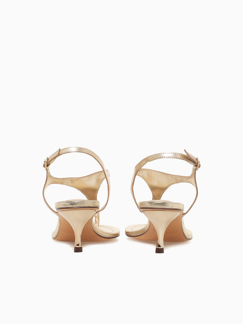 Dafne Platino Leather Metal Platinum / 5 / M