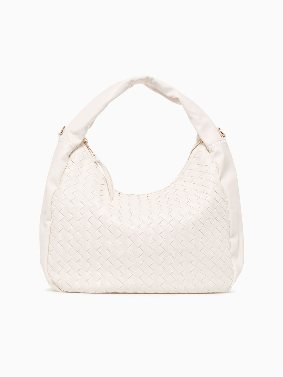 Maira Shoulder Bag Ivory Off White