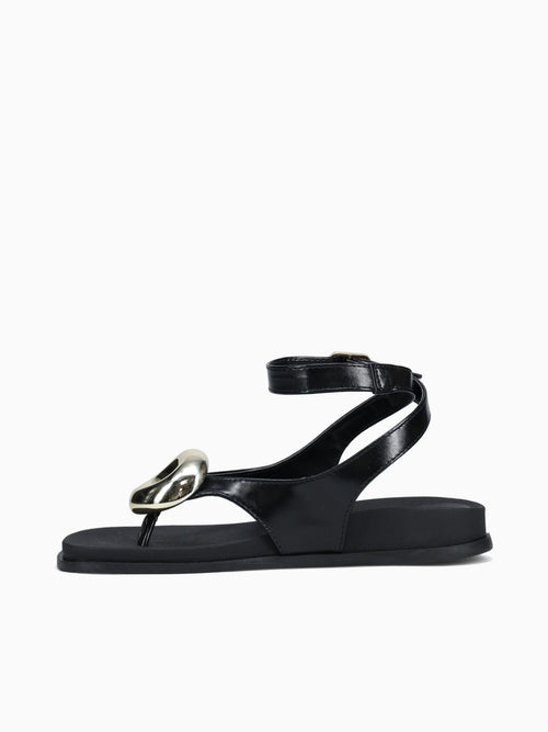 Letizia Black Napa Intense Black / 5 / M