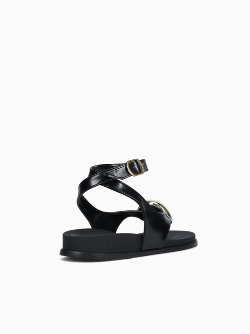 Letizia Black Napa Intense Black / 5 / M