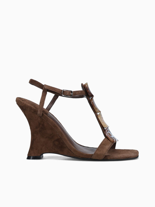 Palma Espresso Suede Brown / 5 / M