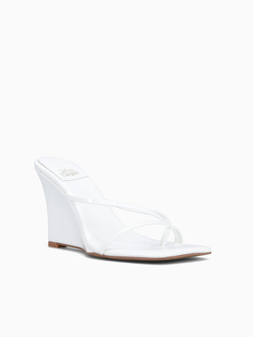 Biscotti White Patent White / 5 / M