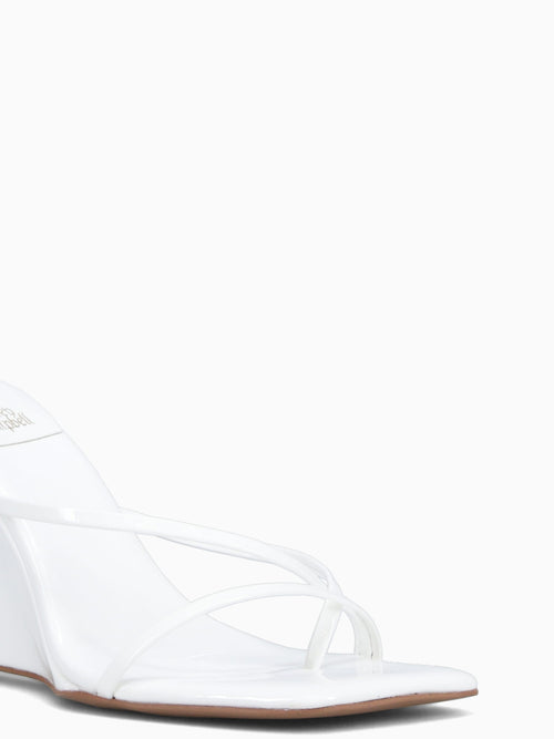 Biscotti White Patent White / 5 / M