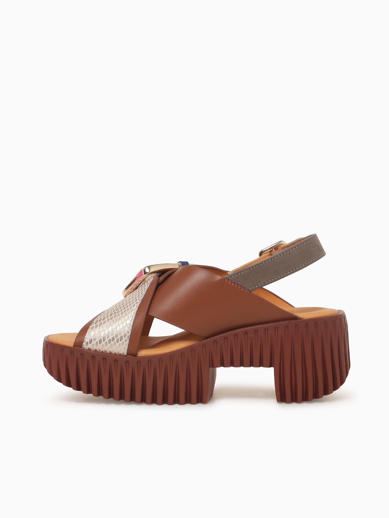 Plia Juno Sienna Cow Leather Multi / 36 / M